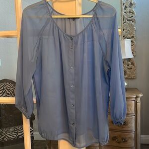 Ladies Sheer Blouse Size L
